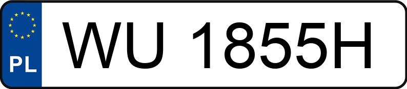 Numer rejestracyjny WU 1855H posiada VOLKSWAGEN PASSAT - WU1855H