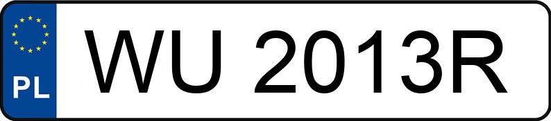 Numer rejestracyjny WU 2013R posiada PORSCHE 911 Carrera Coupe (991) MR`16 E6 Turbo S Aut. - WU2013R