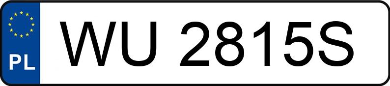 Numer rejestracyjny WU 2815S posiada FORD FOCUS - WU2815S Numer rejestracyjny WU 2815S posiada FORD FOCUS - WU2815S