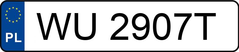 Numer rejestracyjny WU 2907T posiada BMW X5 XDRIVE40I - WU2907T