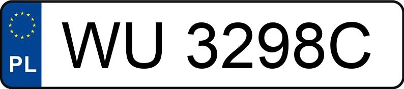 Numer rejestracyjny WU 3298C posiada CITROEN BERLINGO - WU3298C