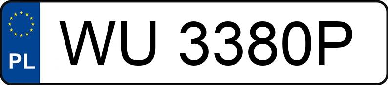 Numer rejestracyjny WU 3380P posiada BMW 323i Coupe Kat. E36 323i Coupe Kat. E36 - WU3380P