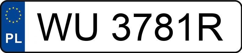 Numer rejestracyjny WU 3781R posiada VOLVO XC60 - WU3781R Numer rejestracyjny WU 3781R posiada VOLVO XC60 - WU3781R