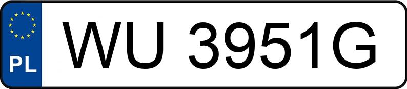 Numer rejestracyjny WU 3951G posiada BMW 318D - WU3951G