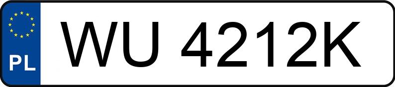 Numer rejestracyjny WU 4212K posiada OPEL ASTRA - WU4212K Numer rejestracyjny WU 4212K posiada OPEL ASTRA - WU4212K