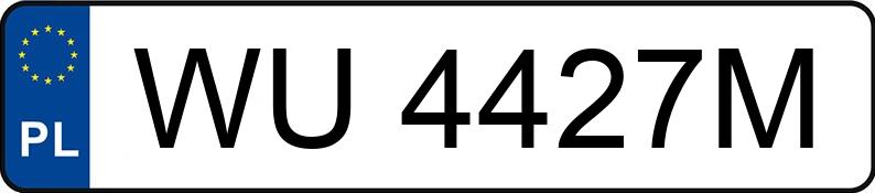 Numer rejestracyjny WU 4427M posiada SEAT Ibiza 1.6 MR`00 6K Stella - WU4427M