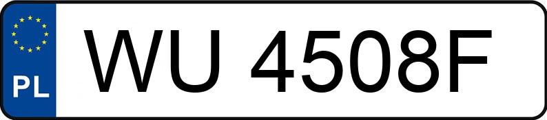 Numer rejestracyjny WU 4508F posiada FORD C-MAX - WU4508F