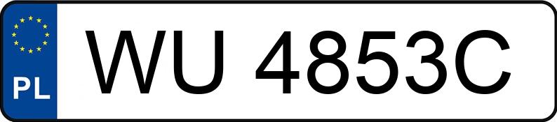 Numer rejestracyjny WU 4853C posiada KIA CEE D - WU4853C