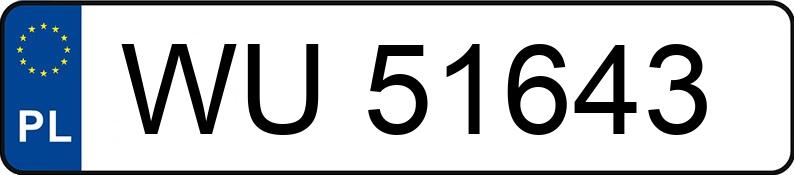 Numer rejestracyjny WU 51643 posiada FORD MONDEO - WU51643 Numer rejestracyjny WU 51643 posiada FORD MONDEO - WU51643