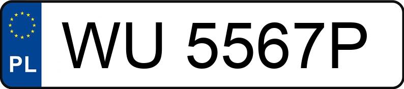 Numer rejestracyjny WU 5567P posiada BMW 330I - WU5567P
