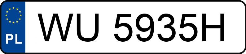 Numer rejestracyjny WU 5935H posiada CITROEN C3 - WU5935H