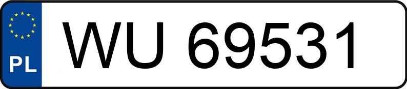 Numer rejestracyjny WU 69531 posiada BMW 530D - WU69531 Numer rejestracyjny WU 69531 posiada BMW 530D - WU69531
