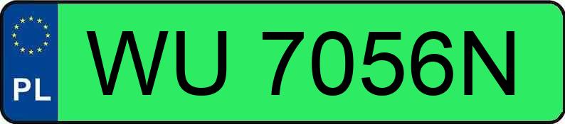 Numer rejestracyjny WU 7056N posiada MERCEDES-BENZ 129 eVito MR`14 3.2t Tourer PRO 90kWh - WU7056N Numer rejestracyjny WU 7056N posiada MERCEDES-BENZ 129 eVito MR`14 3.2t Tourer PRO 90kWh - WU7056N