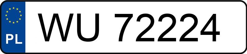 Numer rejestracyjny WU 72224 posiada FORD Mondeo 2.0i Si - WU72224 Numer rejestracyjny WU 72224 posiada FORD Mondeo 2.0i Si - WU72224