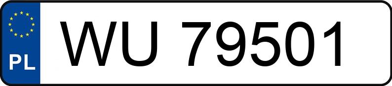 Numer rejestracyjny WU79501 posiada LAND ROVER Discovery 2.5 TD MR`90 TDiS Kat.