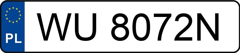 Numer rejestracyjny WU 8072N posiada MERCEDES-BENZ/MRAUTO SPRINTER - WU8072N