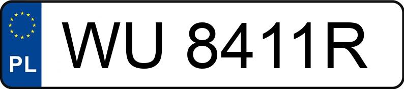 Numer rejestracyjny WU 8411R posiada DACIA JOGGER - WU8411R