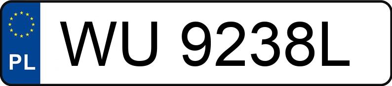 Numer rejestracyjny WU9238L posiada BMW Seria 5 520i Kat. MR`95 E39