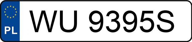 Numer rejestracyjny WU 9395S posiada AUDI Q7 45 TDI MR`20 E6d 4J S line - WU9395S