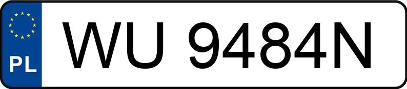 Numer rejestracyjny WU 9484N posiada BMW 650I XDRIVE - WU9484N