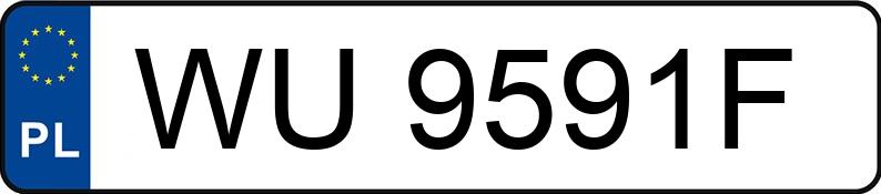 Numer rejestracyjny WU 9591F posiada MAZDA 6 - WU9591F