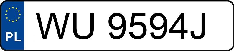 Numer rejestracyjny WU 9594J posiada SKODA KAMIQ - WU9594J