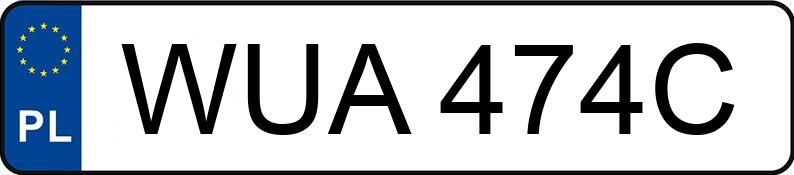 Numer rejestracyjny WUA 474C posiada VOLKSWAGEN Transporter T4 TDi MR`96 2.7t Transporter T4 TDi MR`96 2.7t - WUA474C