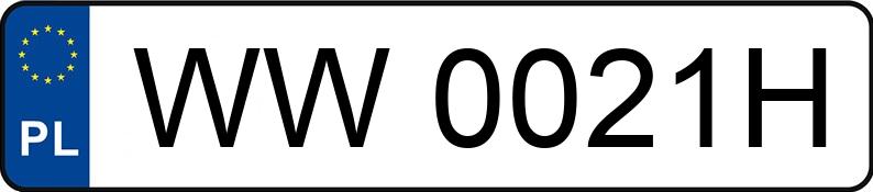 Numer rejestracyjny WW 0021H posiada TOYOTA Land Cruiser 4.2 HDJ80 Specjal - WW0021H Numer rejestracyjny WW 0021H posiada TOYOTA Land Cruiser 4.2 HDJ80 Specjal - WW0021H