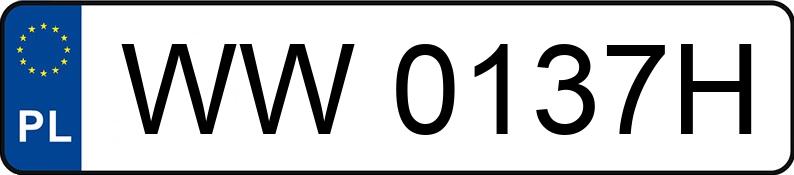 Numer rejestracyjny WW 0137H posiada SKODA OCTAVIA PREMIA - WW0137H Numer rejestracyjny WW 0137H posiada SKODA OCTAVIA PREMIA - WW0137H