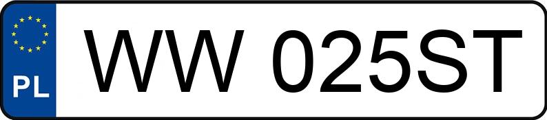 Numer rejestracyjny WW 025ST posiada VOLKSWAGEN Tiguan FL 1.5 TSI MR`21 E6 Urban Sport - WW025ST