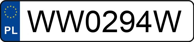 Numer rejestracyjny WW 0294W posiada FIAT TIPO - WW0294W Numer rejestracyjny WW 0294W posiada FIAT TIPO - WW0294W