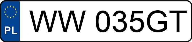 Numer rejestracyjny WW 035GT posiada BMW X3 MR`24 E6e G45 xDrive20i - WW035GT