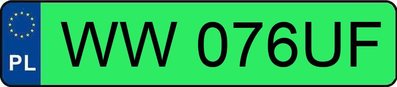 Numer rejestracyjny WW 076UF posiada MAZDA MAZDA 6E - WW076UF Numer rejestracyjny WW 076UF posiada MAZDA MAZDA 6E - WW076UF
