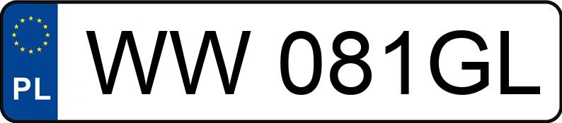 Numer rejestracyjny WW081GL posiada BMW Seria 4 M Drivelogic