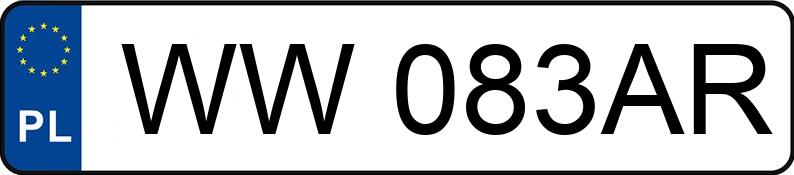 Numer rejestracyjny WW 083AR posiada BMW M4 COMPETITION M XDRIVE - WW083AR Numer rejestracyjny WW 083AR posiada BMW M4 COMPETITION M XDRIVE - WW083AR