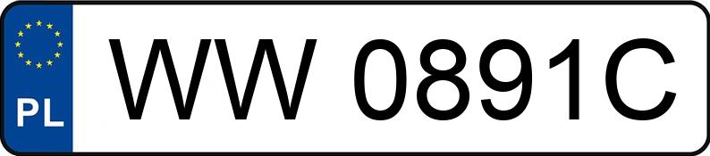 Numer rejestracyjny WW 0891C posiada RENAULT Megane 1.9 DTI MR`99 Air - WW0891C