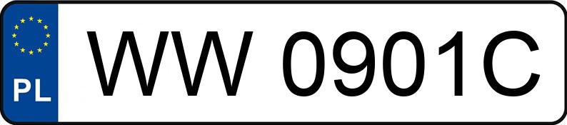 Numer rejestracyjny WW 0901C posiada AUDI A4 - WW0901C