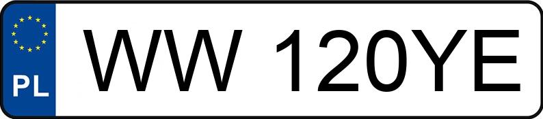 Numer rejestracyjny WW 120YE posiada TOYOTA Yaris 1.5 MR`17 E6c Dynamic - WW120YE Numer rejestracyjny WW 120YE posiada TOYOTA Yaris 1.5 MR`17 E6c Dynamic - WW120YE
