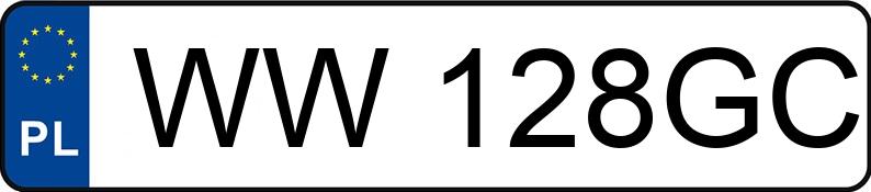 Numer rejestracyjny WW128GC posiada VOLKSWAGEN Crafter 30 TDI-CR MR`17 E6 3.0t Crafter 30 TDI-CR MR`17 E6 3.0t