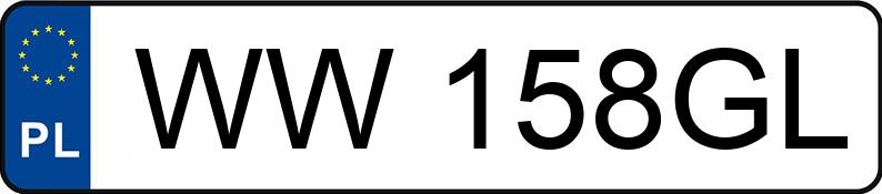 Numer rejestracyjny WW 158GL posiada MERCEDES-BENZ AMG A 45 S - WW158GL