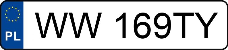 Numer rejestracyjny WW 169TY posiada AUDI A3 1.8 TFSI MR`12 E5 8V Ambition - WW169TY
