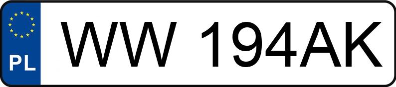 Numer rejestracyjny WW 194AK posiada SKODA Fabia II 1.6 TDI-CR MR`11 E5 Fresh - WW194AK