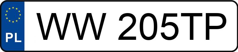 Numer rejestracyjny WW 205TP posiada RENAULT Clio V MR`23 E6d Evolution 90 - WW205TP