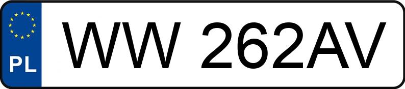 Numer rejestracyjny WW 262AV posiada LEXUS LEXUS ES300H XZ1L(EU,M) - WW262AV