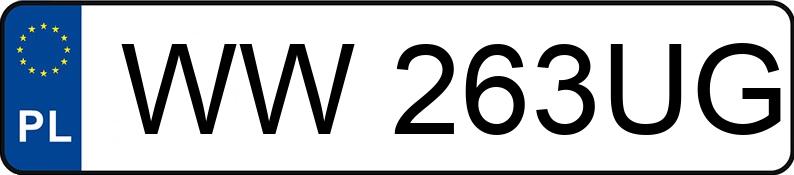 Numer rejestracyjny WW 263UG posiada RENAULT TRAFIC - WW263UG Numer rejestracyjny WW 263UG posiada RENAULT TRAFIC - WW263UG