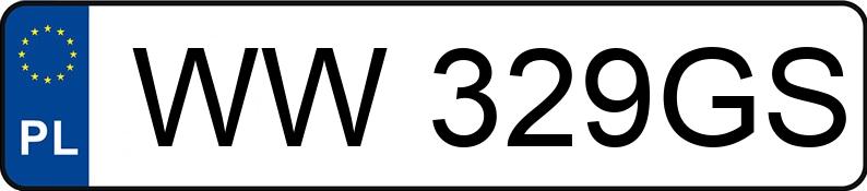 Numer rejestracyjny WW 329GS posiada TOYOTA PRIUS PLUS - WW329GS