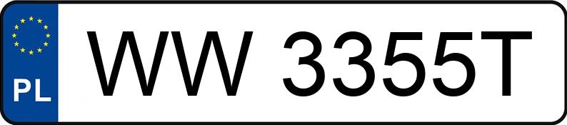 Numer rejestracyjny WW 3355T posiada SKODA YETI PREMIA - WW3355T Numer rejestracyjny WW 3355T posiada SKODA YETI PREMIA - WW3355T