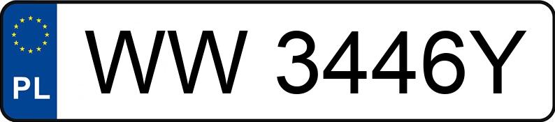 Numer rejestracyjny WW3446Y posiada NISSAN Qashqai Acenta