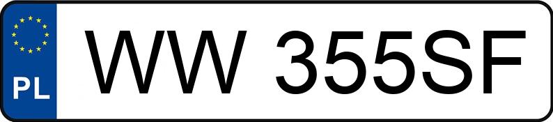 Numer rejestracyjny WW 355SF posiada RENAULT CLIO - WW355SF Numer rejestracyjny WW 355SF posiada RENAULT CLIO - WW355SF