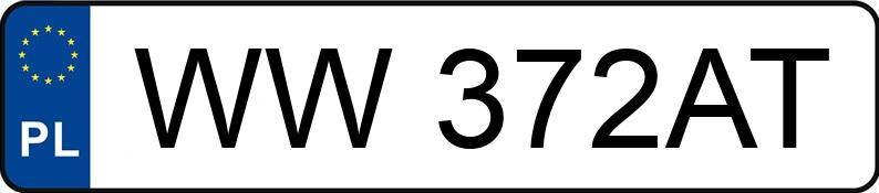 Numer rejestracyjny WW 372AT posiada MERCEDES-BENZ A 200 MR`18 E6 177 AMG - WW372AT